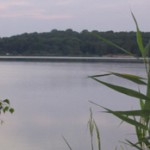 Der Bergwitzer See unweit des Gasthaus